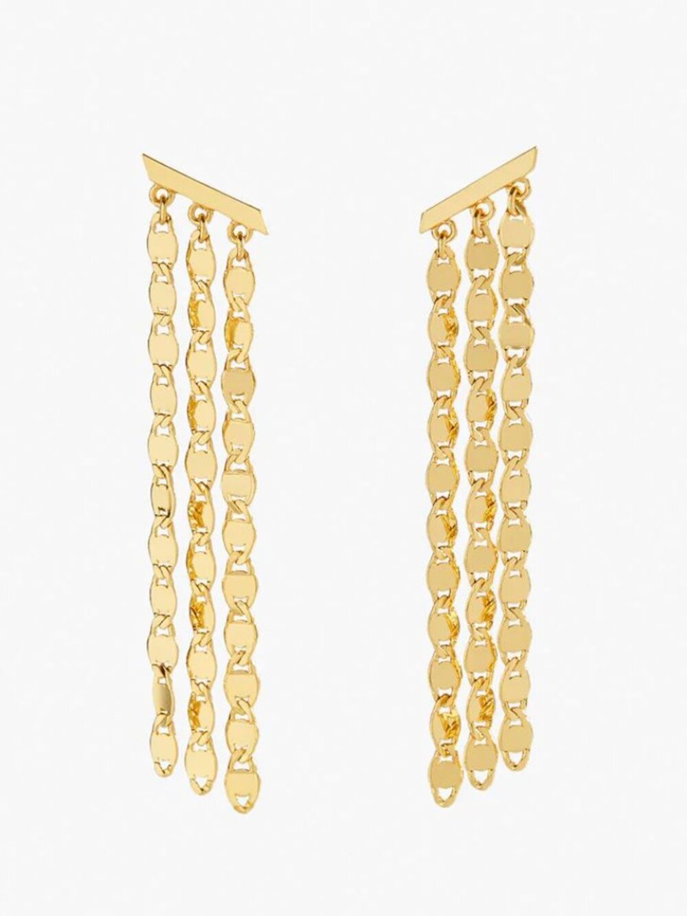 Ana Luisa Statement Gold Dangle Studs - Donna